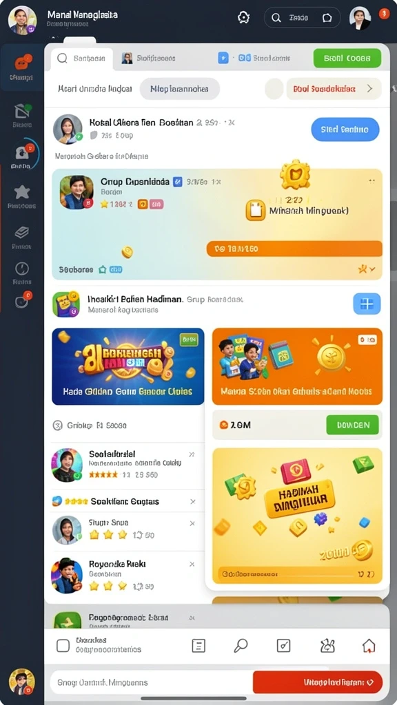 bento123 - Tampilan utama aplikasi BENTO123 yang menarik dan ramah pengguna.