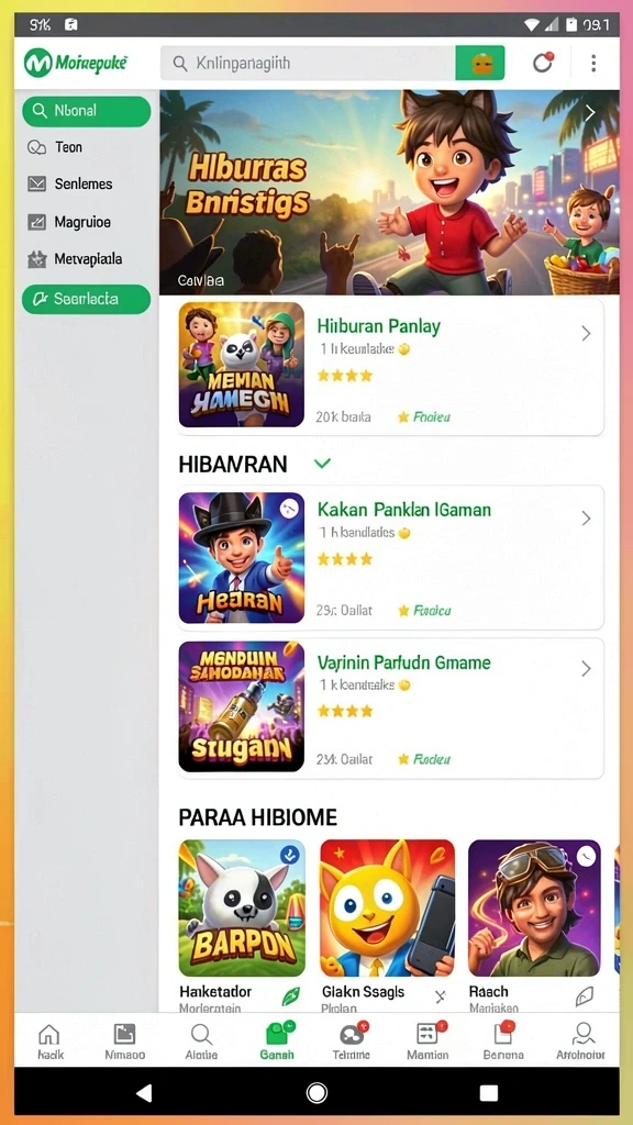 evip2 - Screenshot yang menunjukkan karakter kustomisasi unik.