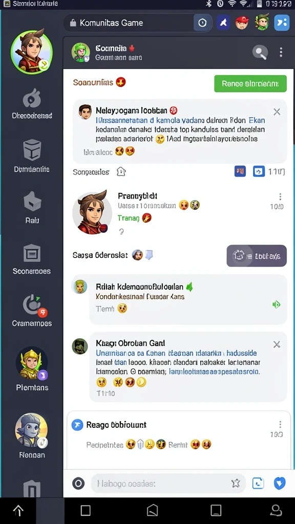 mustang77 - Tangkapan layar menunjukkan aksi seru saat bertarung.