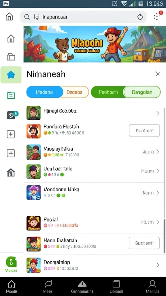 okidr - Fitur multiplayer yang memungkinkan bermain bersama teman.