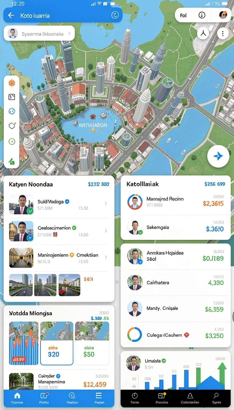rr33 - Tampilan dashboard mobil yang futuristik.