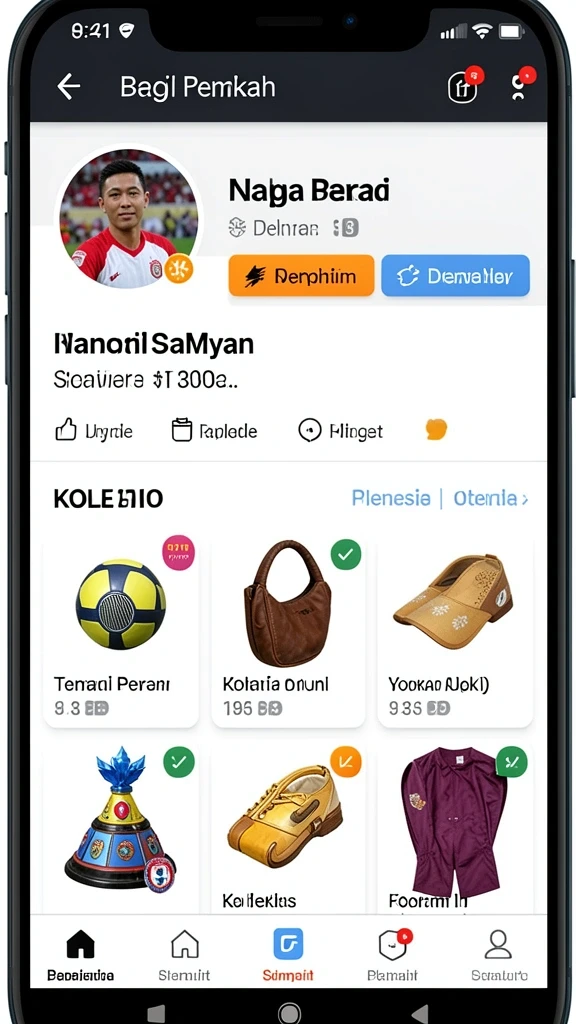 vt38 - Tampilan menu awal yang intuitif dan menarik.